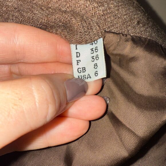 Moschino CheapandChic Wool Military Blazer - Brown 6 - Picture 7 of 9